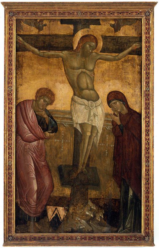 Unknown, Italo-Byzantine, Crucifixion,c. 1380-1490, Tempera on Panel 