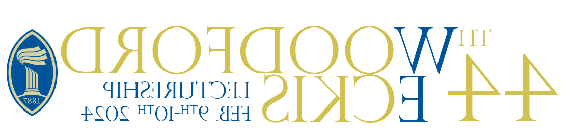 Logo showing dates for Lectureship