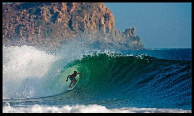 Surfer in Mexico